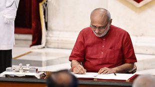 C P Radhakrishnan, Vice-President, Rashtrapati Bhavan, President,