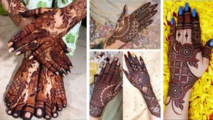 Eid milad un nabi mehndi designs simple and beautiful| mehndi nspired-by-dubai-muslim-girls | Eid mehndi design photo