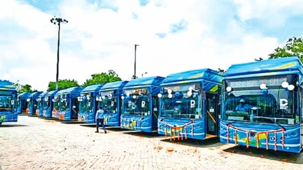 electric bus| UP news| UP e-bus
