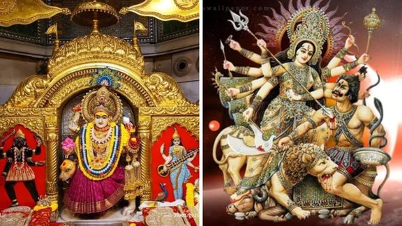 Navratri 2025, famous durga temples, famous durga temples in Delhi NCR, Durga Puja Pandals