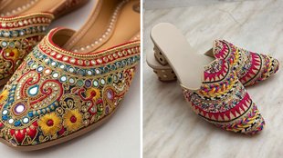 fancy juti for women, Jutti Designs For Dandiya Night, fancy juti for women, Punjabi Jutti for Ladies