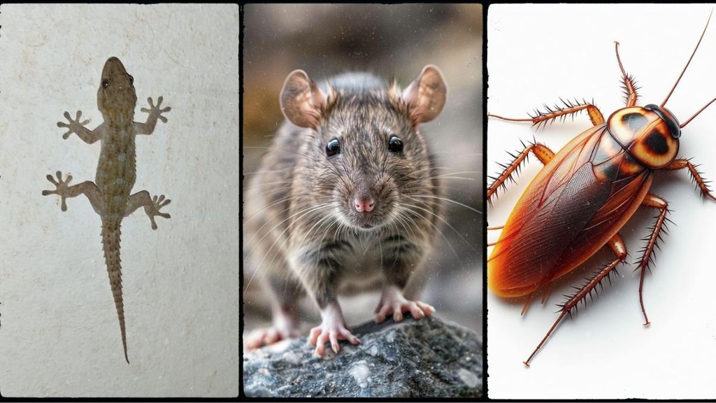 get rid of rats, get rid of cockroaches, get rid of lizards