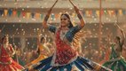 google gemini, nano banana AI trend, garba look, navratri look