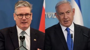 israel pm benjamin netanyahu | british pm keir starmer | palestine |
