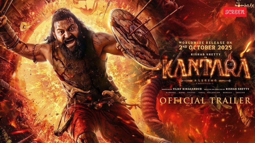 Kantara Chapter 1 Trailer - Hindi | Rishab Shetty | Rukmini | Vijay Kiragandur | Hombale Films