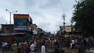 Maharashtra, ahilyanagar, communal protests, communal tension,