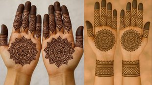 Durga Ashtami, Durga Ashtami 2025, Dandiya night, Trending mehndi design, mehndi designs for navratri