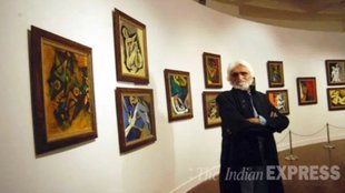 mf husain, mf husain paintings, delhi high court