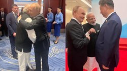 SCO Summit: PM मोदी ने पुतिन को लगाया गले, जिनपिंग से हंसते हुए बात; तस्वीरों में देखें ‘त्रिमूर्ति’ की सियासी केमिस्ट्री