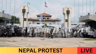 nepal protest| nepal news| kathmandu curfew