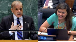 india, pakistan, terrorism, Shehbaz Sharif, UNGA, Petal Gahlot,