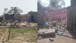‘सतलुज हमारा घर निगल गयी’, पंजाब में नदी का पानी कम होने के बाद टूटे घरों में लौटे किसान, खेती की जमीन भी डूबी