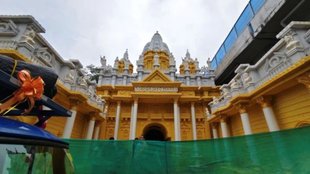 Vatican City theme pandal controversy, Jesus replaced by Krishna statue,