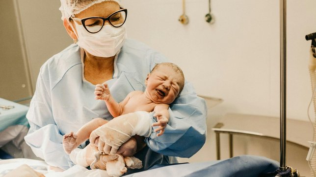 scientific reason newborn crying