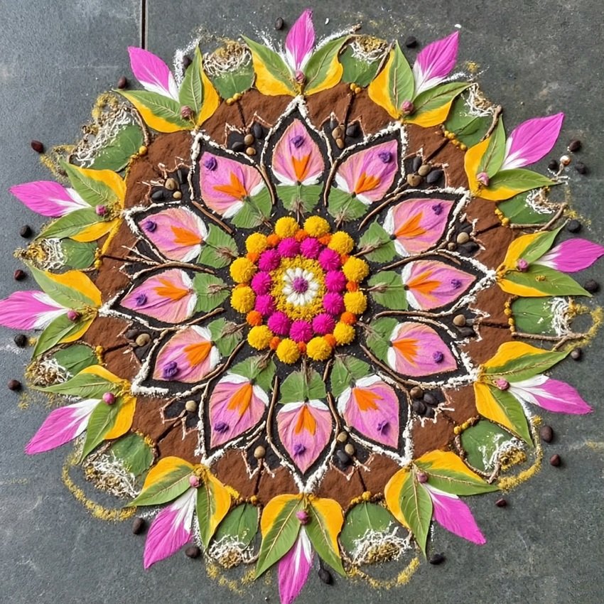 AI Rangoli Ideas for Diwali 2025 Create in Just 5 Minutes