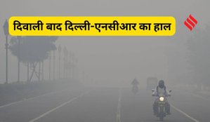 Delhi pollution after Diwali