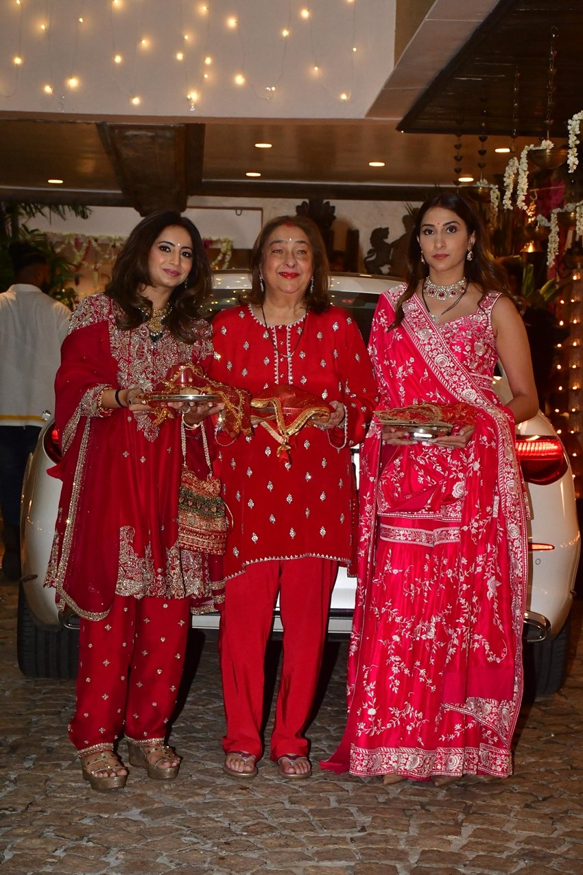 Anil Kapoor house Karwa Chauth