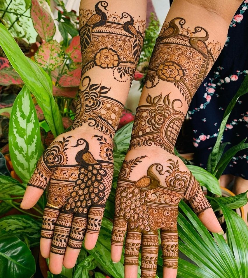 Arabic mehndi for festivals