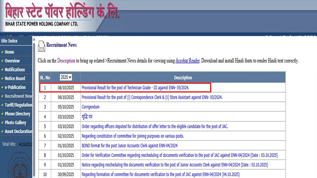 BSPHCL Result , BSPHCL Result 2025, BSPHCL Result out, bsphcl.co.in