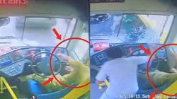 बस चलाते वक्त ड्राइवर को आया हार्ट अटैक, वाहन पर से खोया कंट्रोल, 9 गाड़ियों में मारी टक्कर, Viral CCTV फुटेज देख खड़े हो जाएंगे रोंगटे