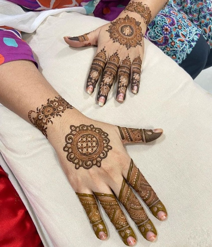 Bhai Dooj 2025 Mehndi Design