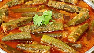 Okra Vegetable Curry Recipe, How To Make Bhindi Masala Recipe, Bhindi Masala Recipe