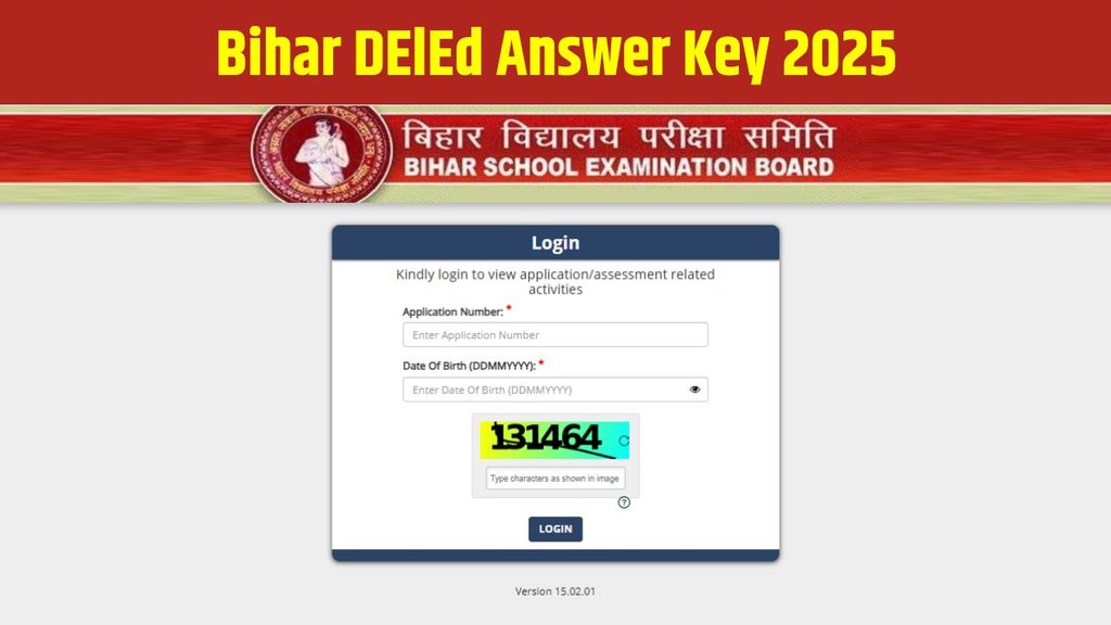 Bihar DElEd Answer Key 2025, BSEB DElEd Answer Key, Bihar DElEd 2025 Objection Window, secondary.biharboardonline.com, Bihar Board DElEd Entrance Exam 2025