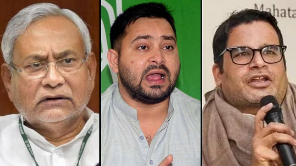 NITISH KUMAR C Voter Survey Bihar, PRASHANT KISHOR C Voter Survey Bihar, tejashwi yadav C Voter Survey Bihar,