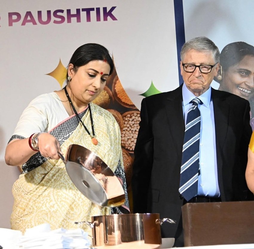 Bill Gates and Tulsi Virani scene
