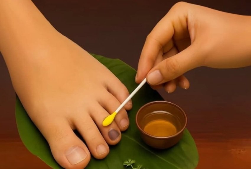 Black nails remedy