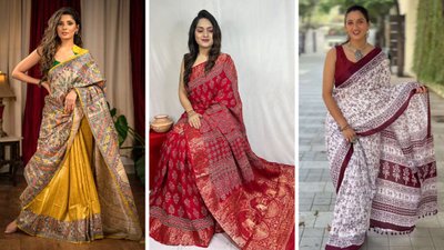 छठ पूजा के लिए बेस्ट हैं बिहार की ये 3 साड़ियां