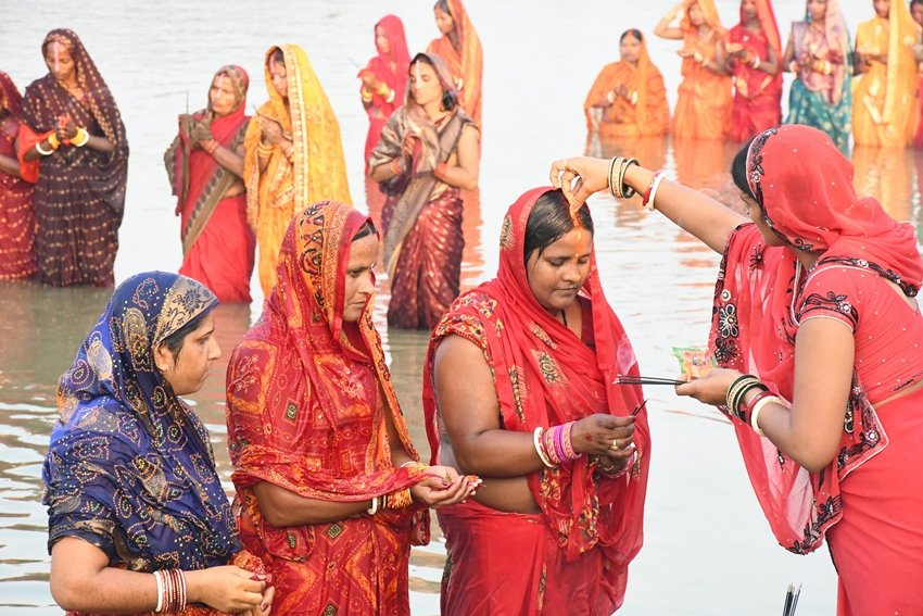 Chhath Puja offerings