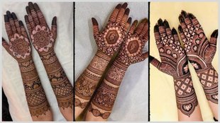 Chhath Mehndi Design, Chhath puja Mehndi Design, Chhath mehndi design simple and beautiful