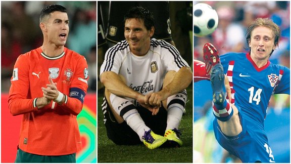 Cristiano Ronaldo, Lionel Messi, Luka modric, World Cup, football