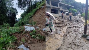 West Bengal Rain,Bengal Landslide,Bihar Chapra Rain,Bengal and Sikkim Weather,