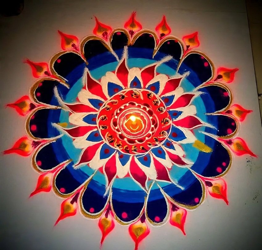 Decorate Your Home with Smart and Stylish AI Rangoli Designs