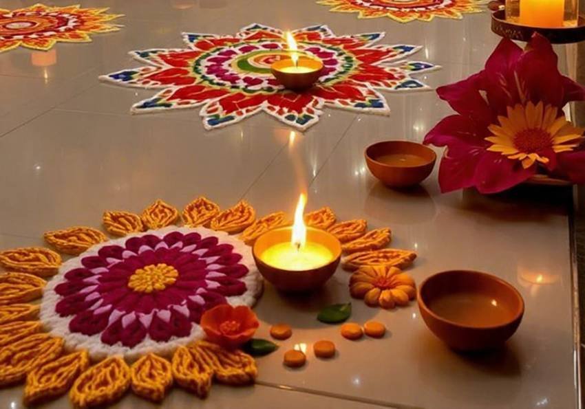 Rangoli for Diwali