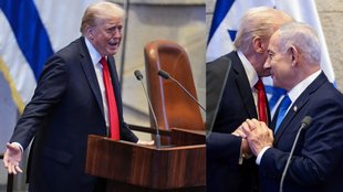 Donald Trump, Donald Trump in Israeli Parliament, Hindi News,