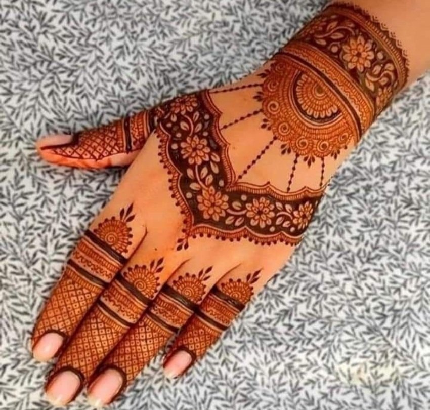 Easy Bhai Dooj Mehndi Designs
