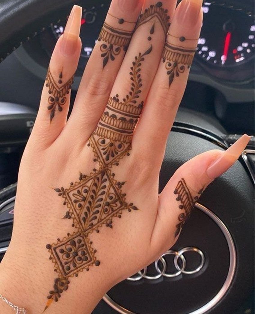 Easy Mehndi Designs 2025 Perfect Ideas for Dhanteras, Diwali, and Bhai Dooj