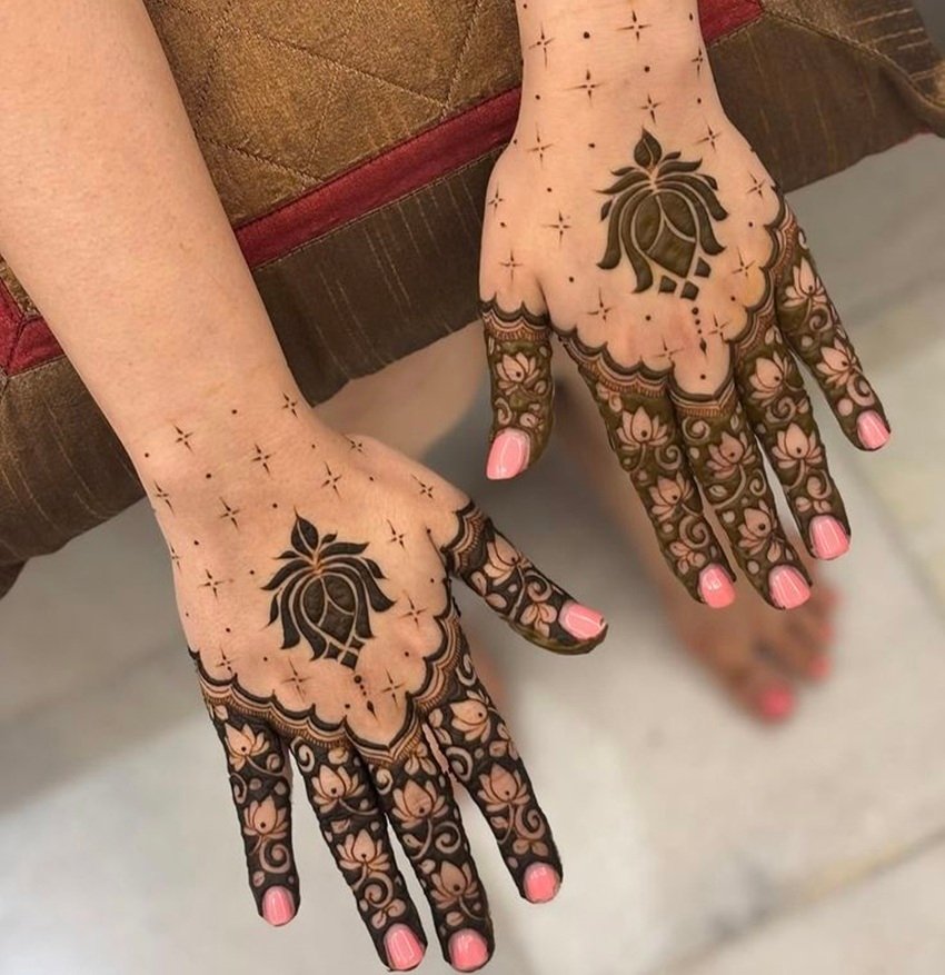 Easy mehndi Design