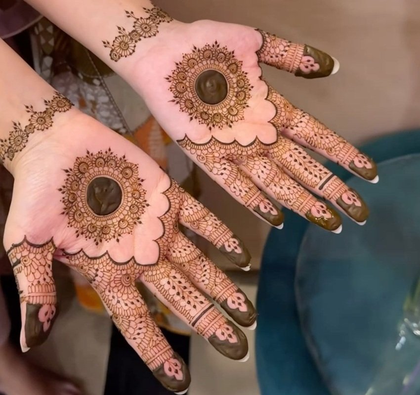 Easy mehndi designs 2025