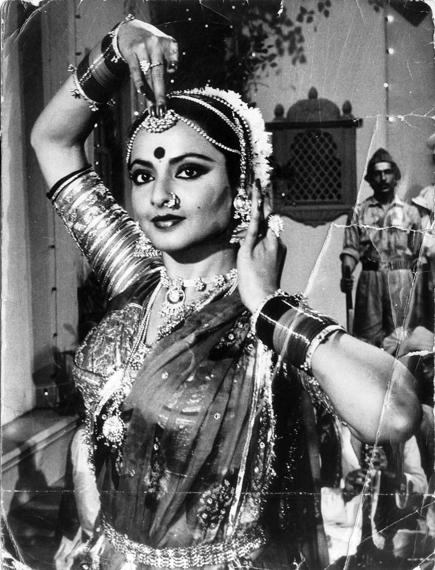 Actress Rekha. Express archive photo *** Local Caption