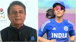 Sunil Gavaskar, Jemimah Rodrigues, Harmanpreet Kaur