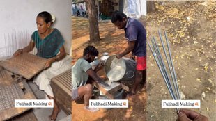 Fuljhadi Making Viral Video, Diwali 2025, Fire cracker Making