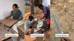दिवाली में घर-घर आने वाली फुलझड़ी कैसे की जाती है तैयार, देखें बच्चों के फेवरेट पटाखे की मेकिंग का Viral Video