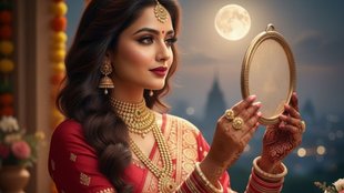 karwachauth 2025, Karwachauth gemini AI images, Karwachauth Look