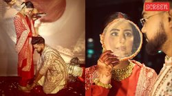 करवाचौथ पर हिना खान के पति ने छुए उनके पैर, फैंस बोले- ये बहुत खास है