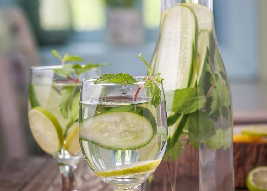 Healthy water infusions