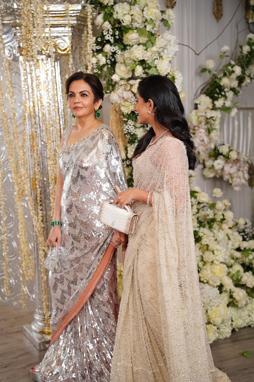 Hermès High Jewelry Bag Makes Nita Ambani the Star of Manish Malhotra’s Diwali Bash